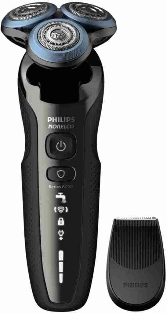 Comprar Philips Shaver Series 3000, afeitadora metálica de acero, afeitado  en seco/mojado, pelo facial, recargable, resistente al agua, maquinilla de  afeitar eléctrica inalámbrica para hombres