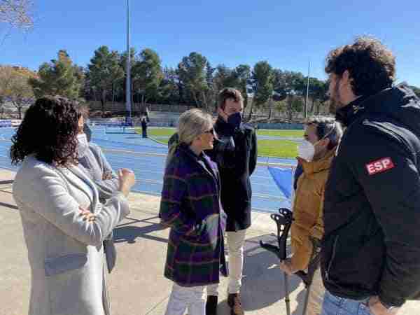 La alcaldesa respalda el Campeonato de España de Promesas Paralímpicas de Atletismo celebrado en Toledo 2