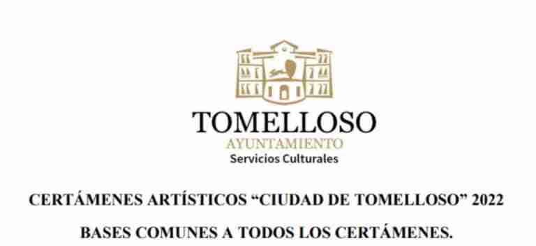 certamenes artisticos ciudad de tomelloso 2022