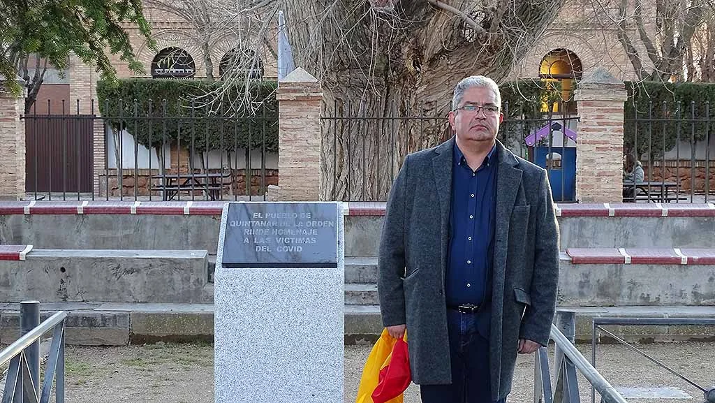 Quintanar de la Orden recuerda a las víctimas del Covid-19 con un monumento en la Plaza de las Palomas 2