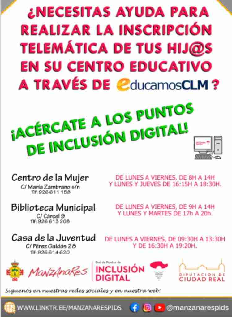 puntos inclusion digital manzanares