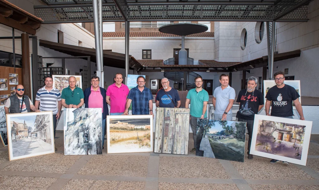 Miguel Carlos Montesinos gana el VIII Concurso de Pintura Rápida “El lugar de La Mancha” de Argamasilla de Alba 4