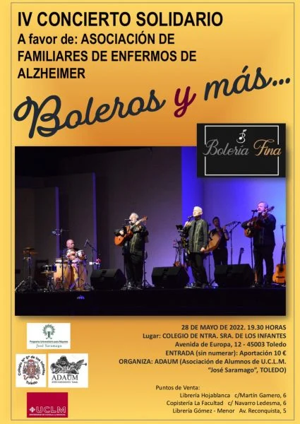 Toledo anima a participar en el concierto solidario del 28 de mayo a favor de los enfermos de Alzheimer 5
