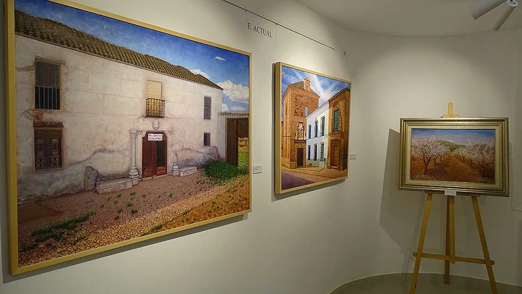 El pintor Enrique Pedrero expone parte de su obra en el Centro Cultural El Recreo de Quintanar 8