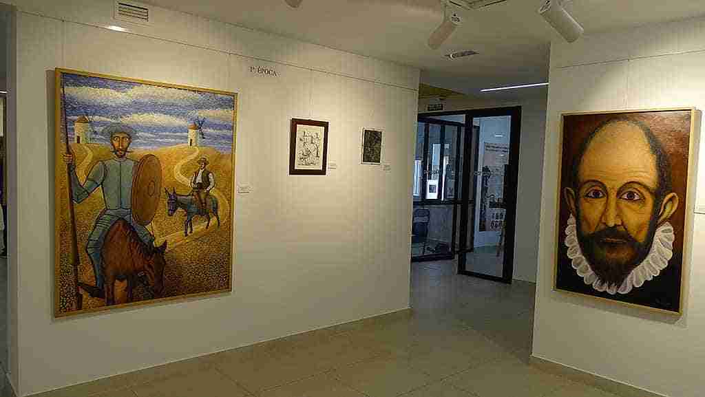 El pintor Enrique Pedrero expone parte de su obra en el Centro Cultural El Recreo de Quintanar 7