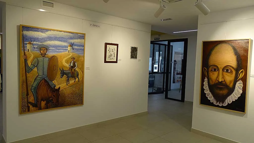 El pintor Enrique Pedrero expone parte de su obra en el Centro Cultural El Recreo de Quintanar 9