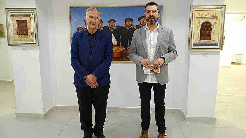 El pintor Enrique Pedrero expone parte de su obra en el Centro Cultural El Recreo de Quintanar 1