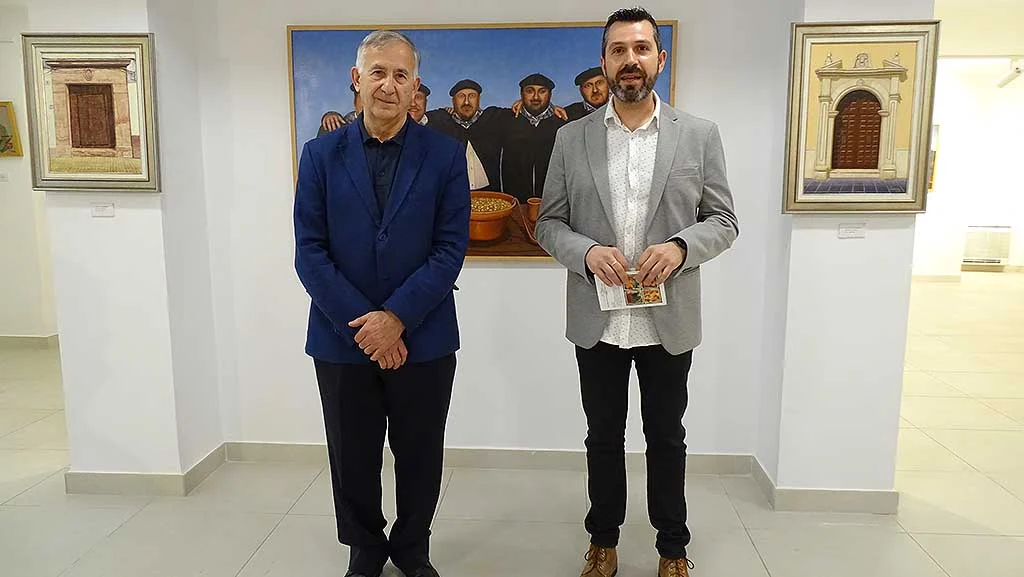 El pintor Enrique Pedrero expone parte de su obra en el Centro Cultural El Recreo de Quintanar 11