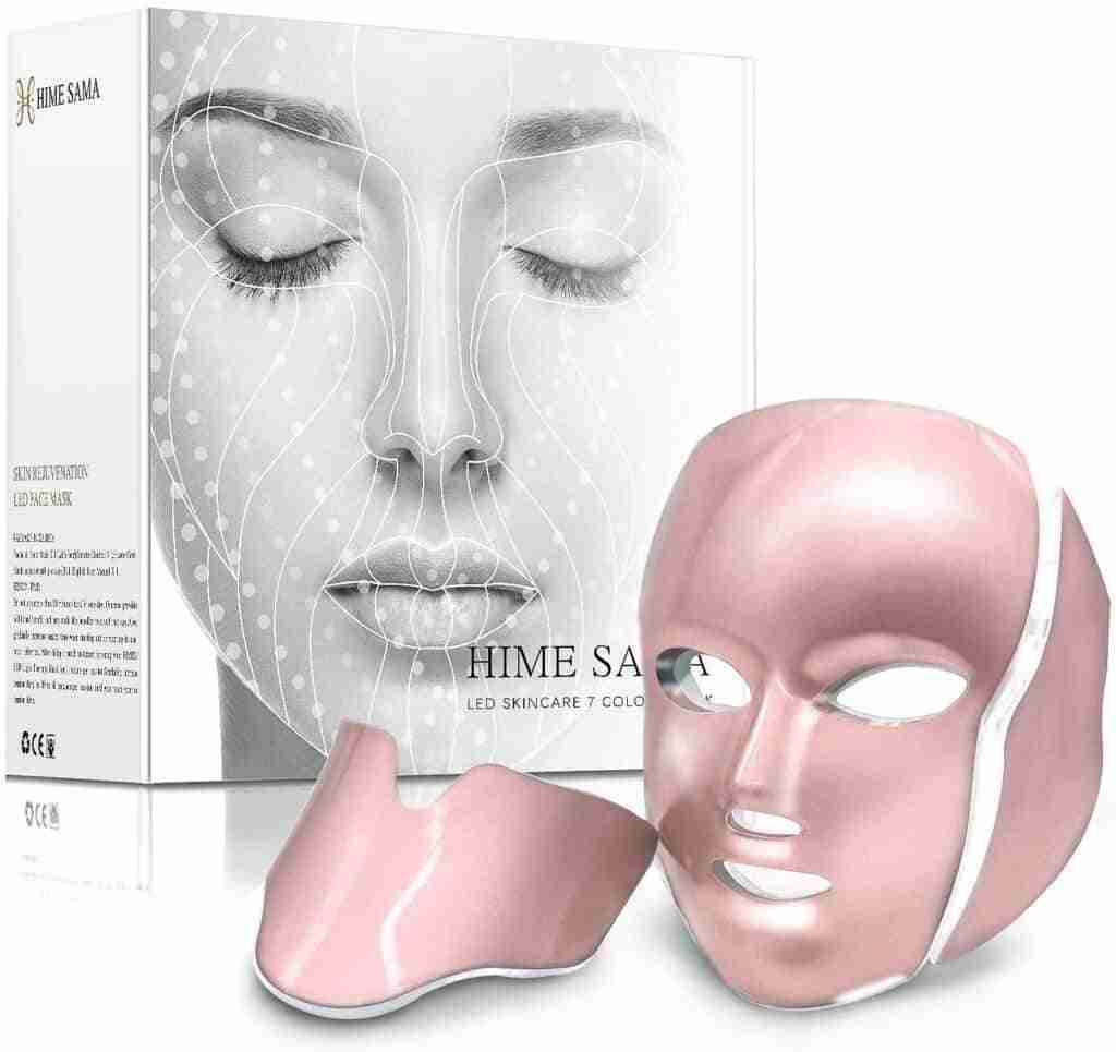 Máscaras faciales de luz LED para el cuidado de la piel del rostro 4
