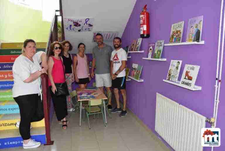 biblioteca de la igualdad ceip perez galdos miguelturra