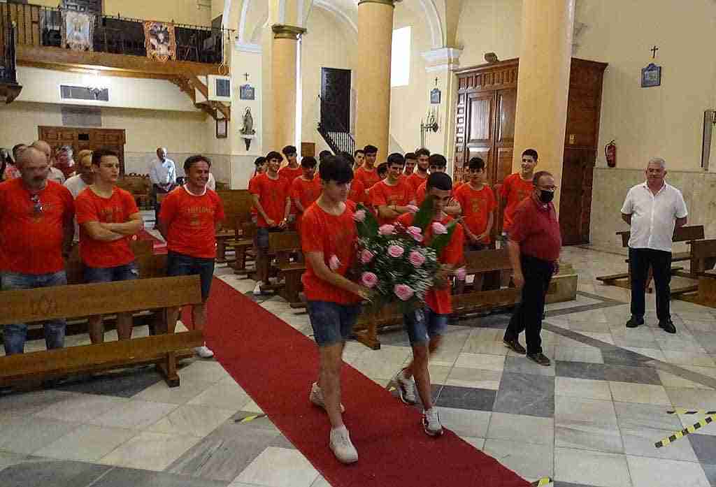 Recibimiento al equipo juvenil de fútbol de Quintanar en el Ayuntamiento por su ascenso 9