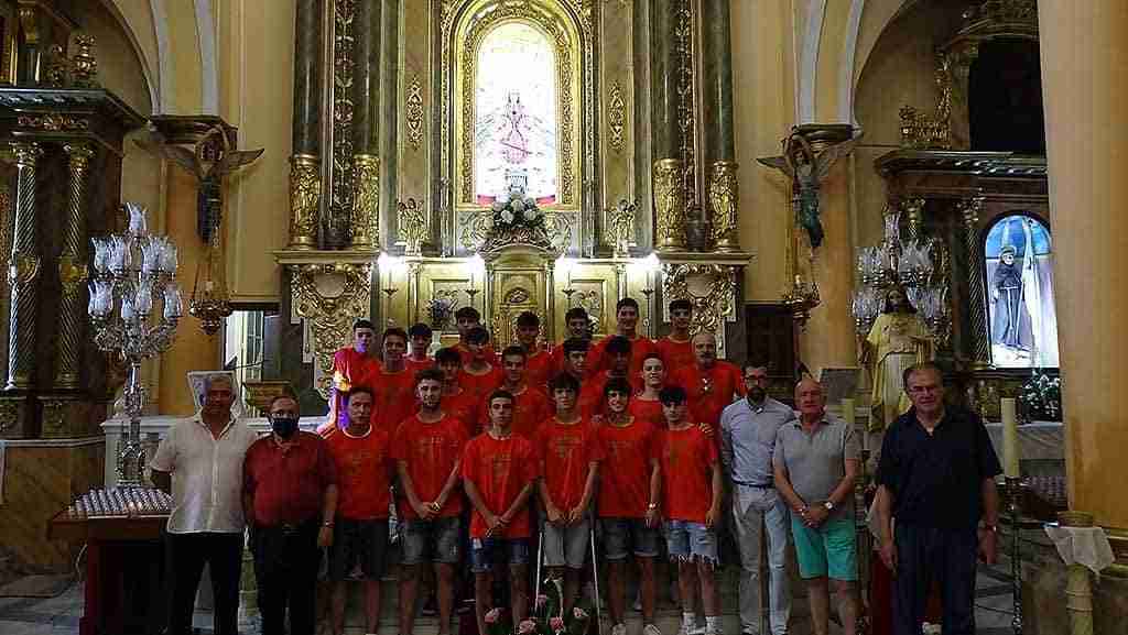 Recibimiento al equipo juvenil de fútbol de Quintanar en el Ayuntamiento por su ascenso 6