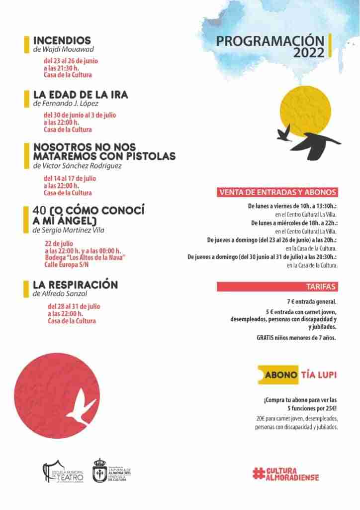El II Festival de Teatro de La Puebla de Almoradiel inundará de arte y cultura la localidad durante todo un mes 3