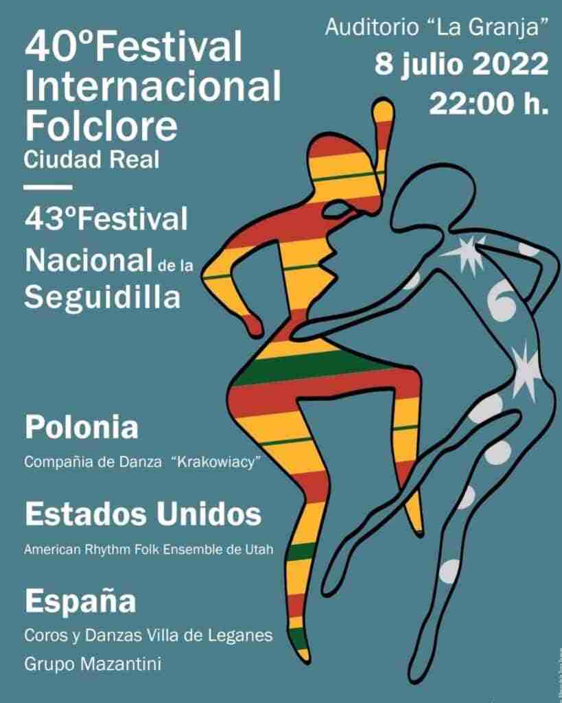 Ciudad Real acogerá la XL edición del Festival Internacional de Folclore el próximo 8 de julio