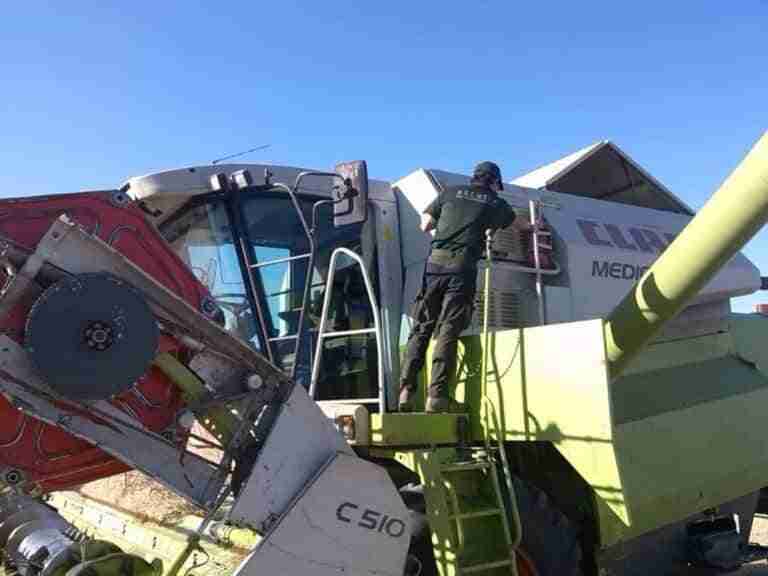 Agentes Medioambientales C-LM calculan que más del 60% de incendios de esta campaña tienen su origen en cosechadoras