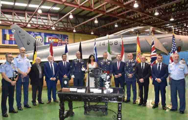 El coronel Luis Alberto Martínez asume el mando del Programa de Liderazgo Táctico de la base aérea de Albacete