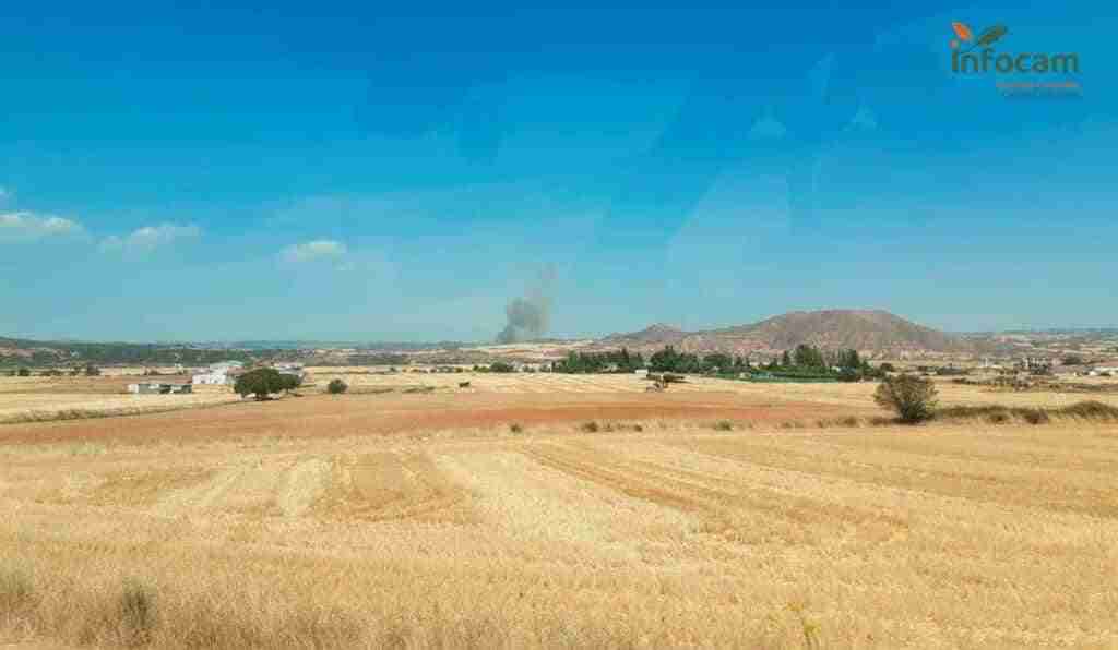 Elevan a nivel 2 el incendio en la pedanía de Humanes y desalojan a vecinos de un municipio cercano