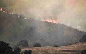 Estabilizado el fuego de Valdepeñas de la Sierra (Guadalajara) tras arrasar hasta el momento 3.200 hectáreas