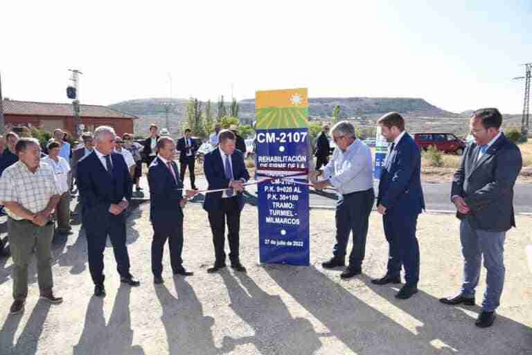 Gobierno de C-LM ha invertido 12 millones en la red regional de carreteras en la comarca de Molina en esta legislatura
