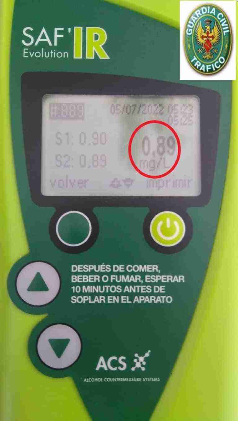Investigado por circular con una tasa de alcoholemia seis veces más de lo establecido en Almuradiel