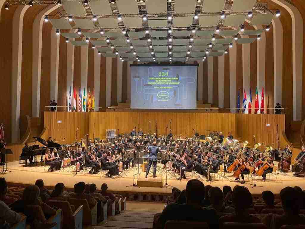 La Asociación Musical Moteña gana la Sección Primera del 134 Certamen Internacional de Bandas 'Ciutat de Valencia'