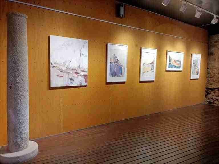Las toledanas Cuevas de Hércules albergan la exposición 'Arte sin fronteras' sobre la crisis mundial y la guerra