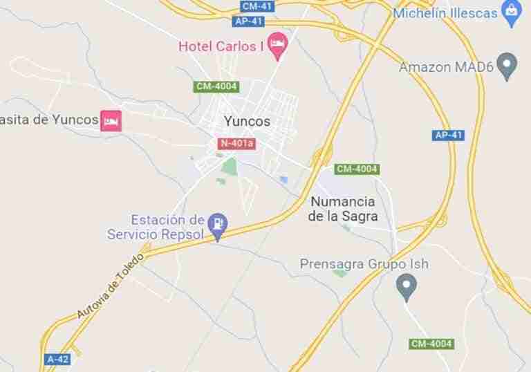 Muere una mujer tras colisionar su turismo contra un camión en la CM-4004 en Yuncos (Toledo)