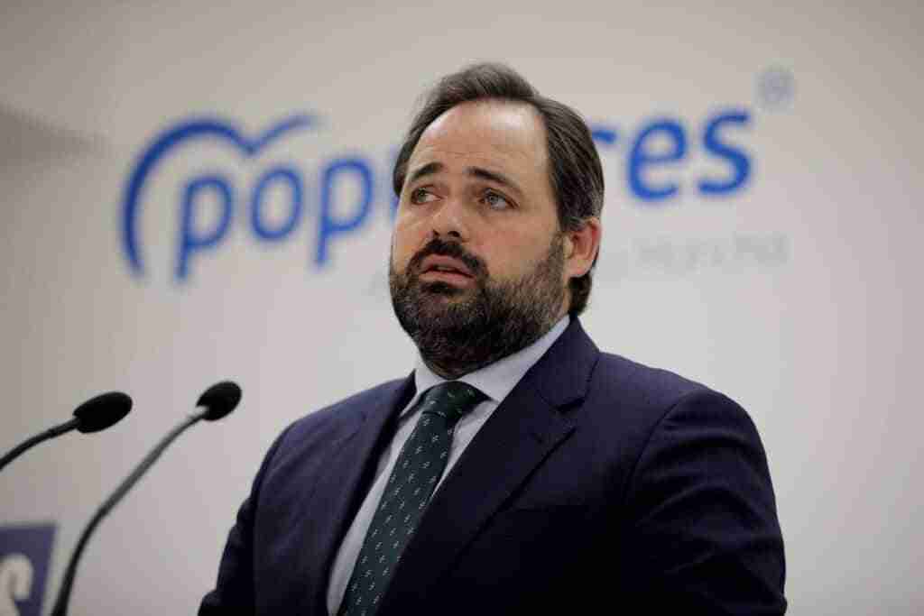 Núñez insiste en pedir a Page que ordene a los diputados del PSOE en el Congreso votar en contra de la Ley de Memoria
