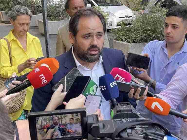 Núñez insta a Page y Sánchez a que pidan perdón por el caso de los ERE y reconozcan que Chaves y Griñán "son corruptos"
