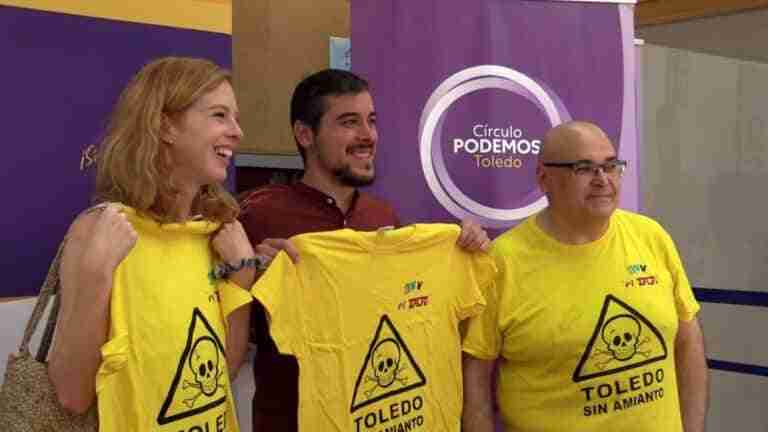 Podemos reclama a C-LM la realización de un estudio de la afectación del amianto en el toledano barrio del Polígono