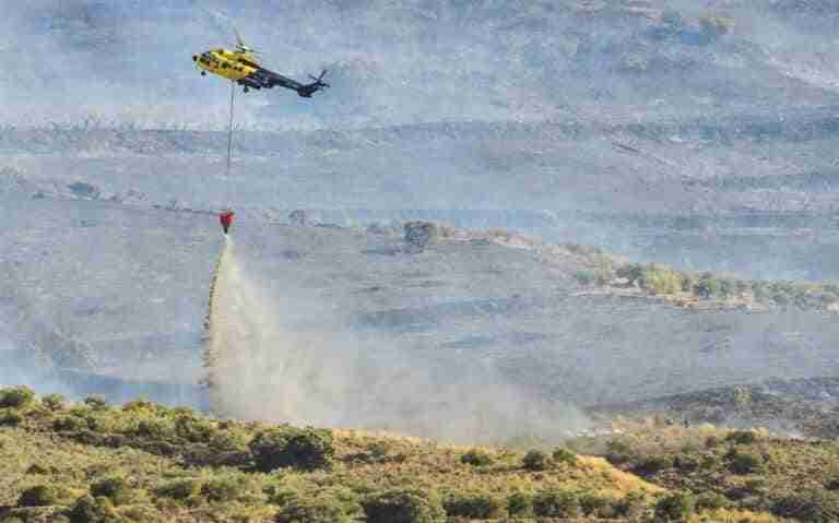 C-LM cuantifica en 8.000 las hectáreas afectadas por el fuego y un aumento del 35% en los siniestros