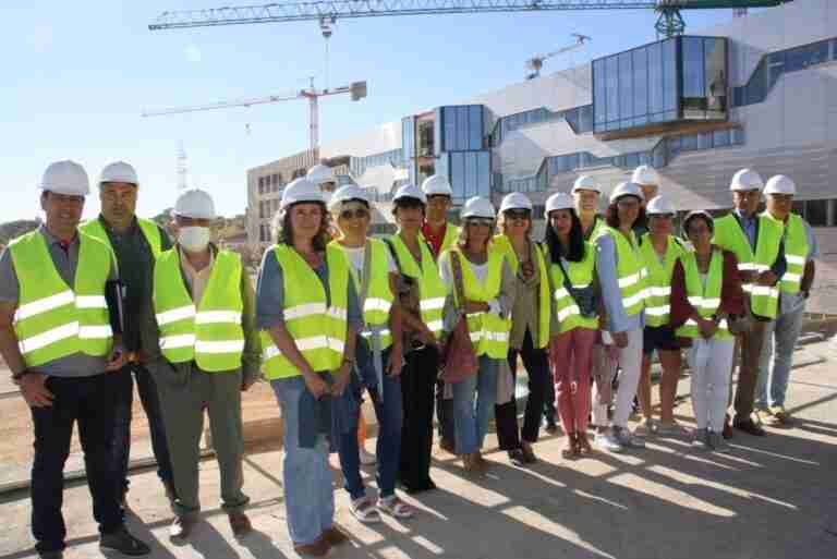 Facultativos de Cuenca ven "espectacular" el salto cualitativo del futuro hospital de la ciudad, ya construido al 77%