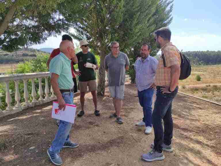 IU CLM, tras visitar los embalses, lamenta que la esperanza en la nueva norma de explotación "se está diluyendo"