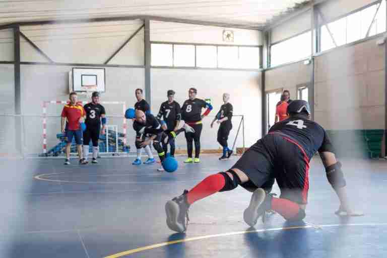 La selección española de goalball afina puntería en Azuqueca como previa al asalto a la Primera División Europea