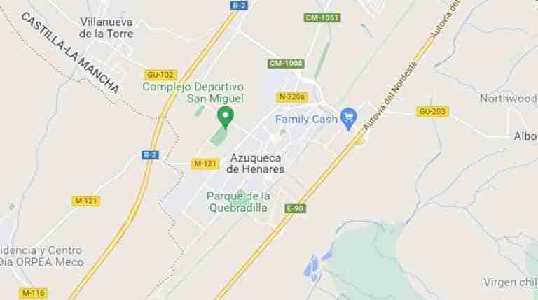 Originado un incendio en una fábrica de fundición de vidrio en Azuqueca de Henares (Guadalajara)