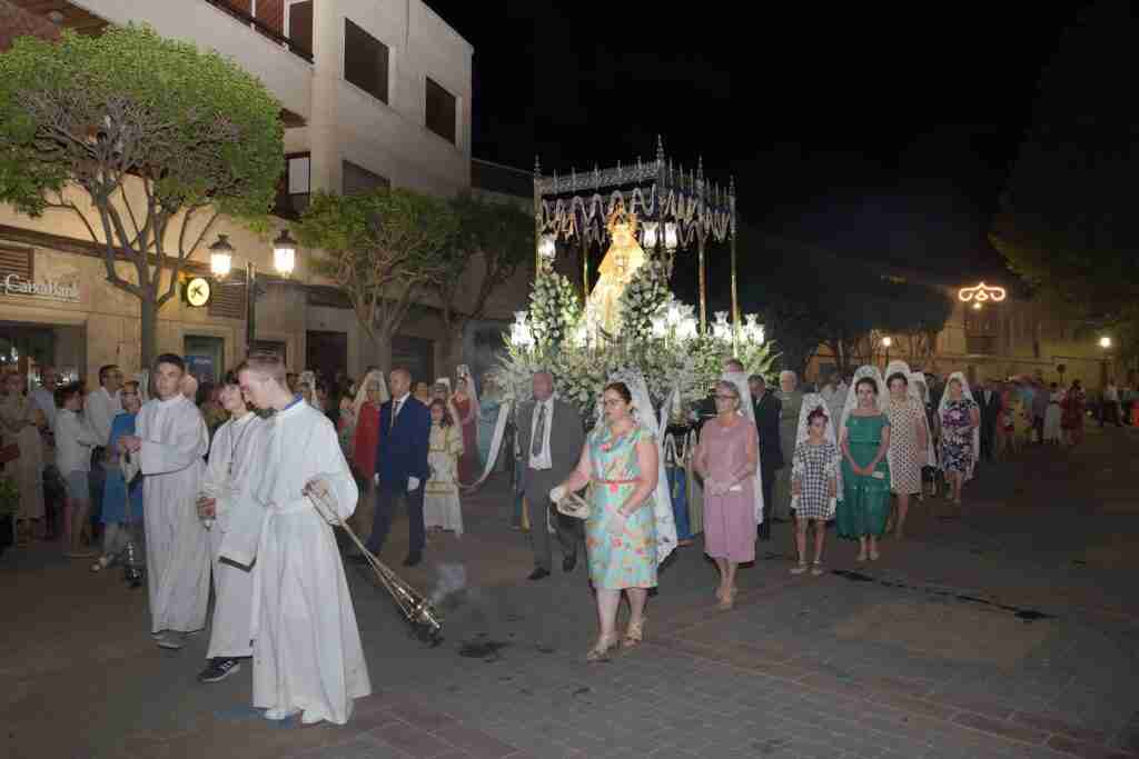 La Virgen de Peñarroya volvió a desfilar por las calles de Argamasilla de Alba 4