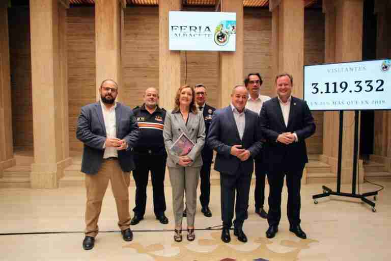 Albacete culmina "la mejor feria de la historia" con 3,1 millones de visitantes, un 25% más que 2019