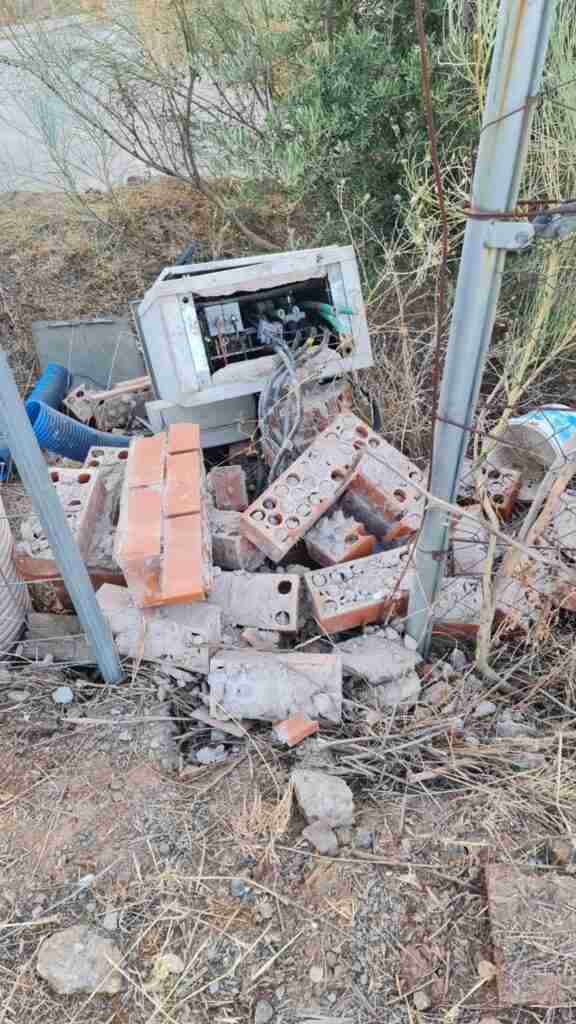 Alcalde de Chiloeches, indignado después de que hayan entrado dos veces a robar cable de cobre de una de las depuradoras