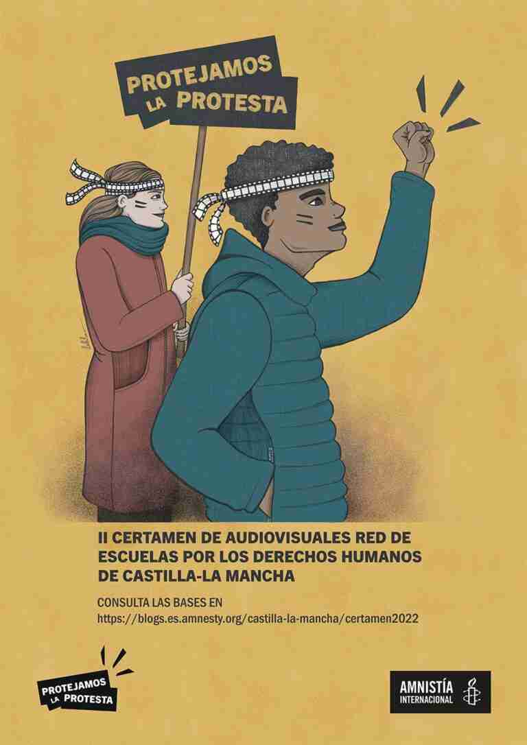 Amnistía Internacional convoca el segundo certamen de audiovisuales sobre derechos humanos para jóvenes de C-LM
