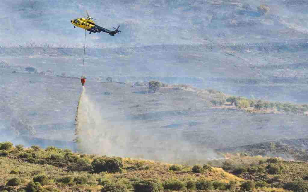 Campillo de Ranas pide más recursos contra incendios por "miedo" a perder el monte como recurso turístico
