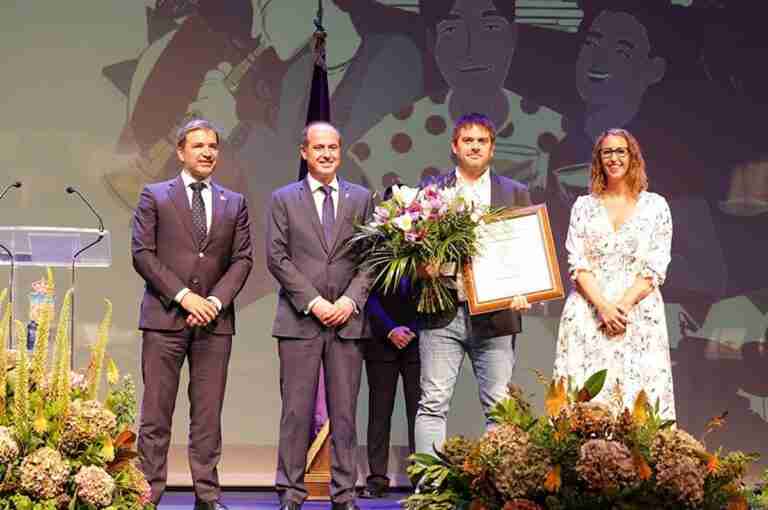 Daniel Marco (Despistaos) pregona las Ferias de Guadalajara reclamando dejar fuera "rabietas y batallitas" políticas