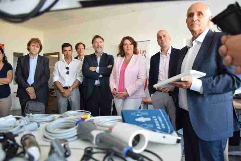 Franco ofrece ayuda regional al hub tecnológico que en el ámbito de la telemedicina desarrolla Comitas en Almagro