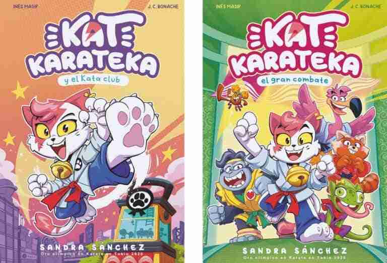 La próxima semana se publica la colección de libros infantil creada por la karateca olímpica talaverana Sandra Sánchez