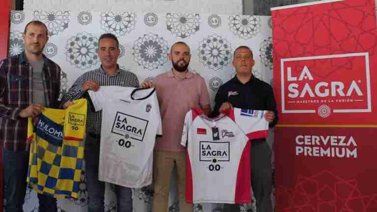 La toledana cerveza La Sagra lucirá como patrocinadora en las camisetas de CD Illescas, CD Yuncos y Quijote Rugby