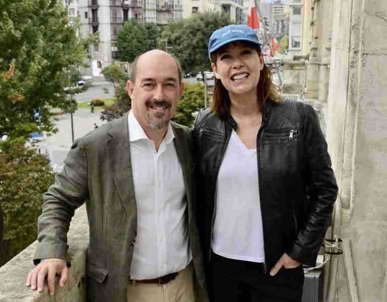 Mabel Lozano rueda en Cantabria un corto sobre trata sexual