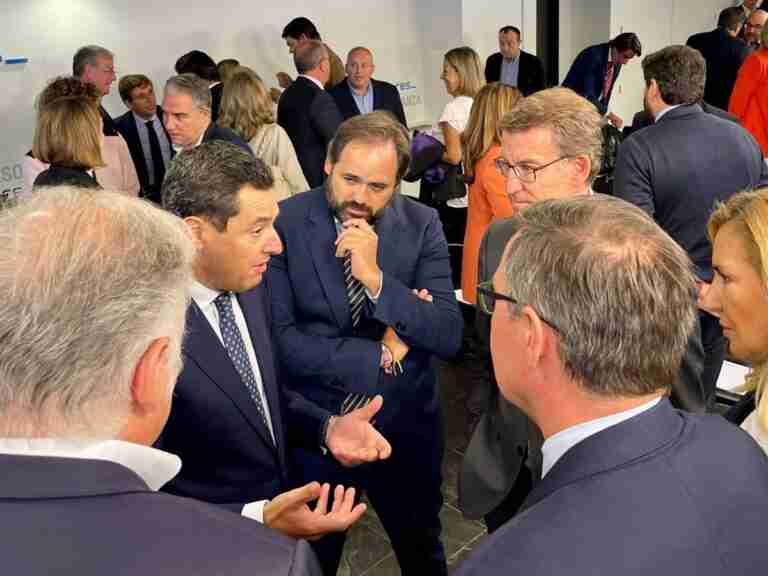 Núñez pide "compensación fiscal" en C-LM y asemeja la política impositiva de Page a la de "Sánchez y los comunistas"