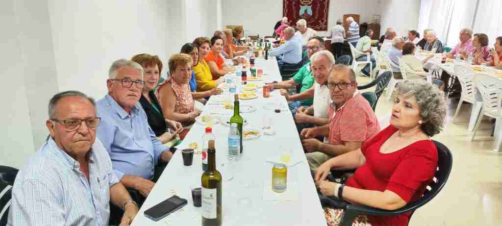 Merienda de confraternidad de la ‘Asociación de Jubilados Salvador del Mundo’ de Calzada de Calatrava 3