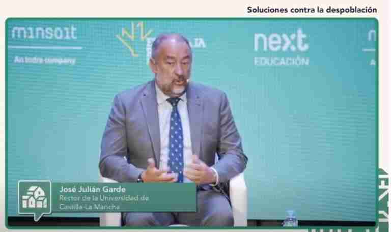 VÍDEO: Garde cree que UCLM Rural debe crecer hasta los 300 estudiantes para tener "verdadero impacto" en los pueblos