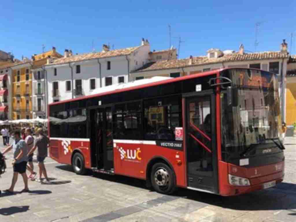 servicio autobuses lanzaderas casco antiguo cuenca