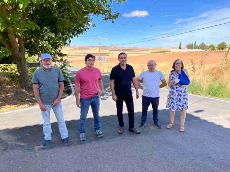 obras camino torrubia del castillo via de levante cuenca